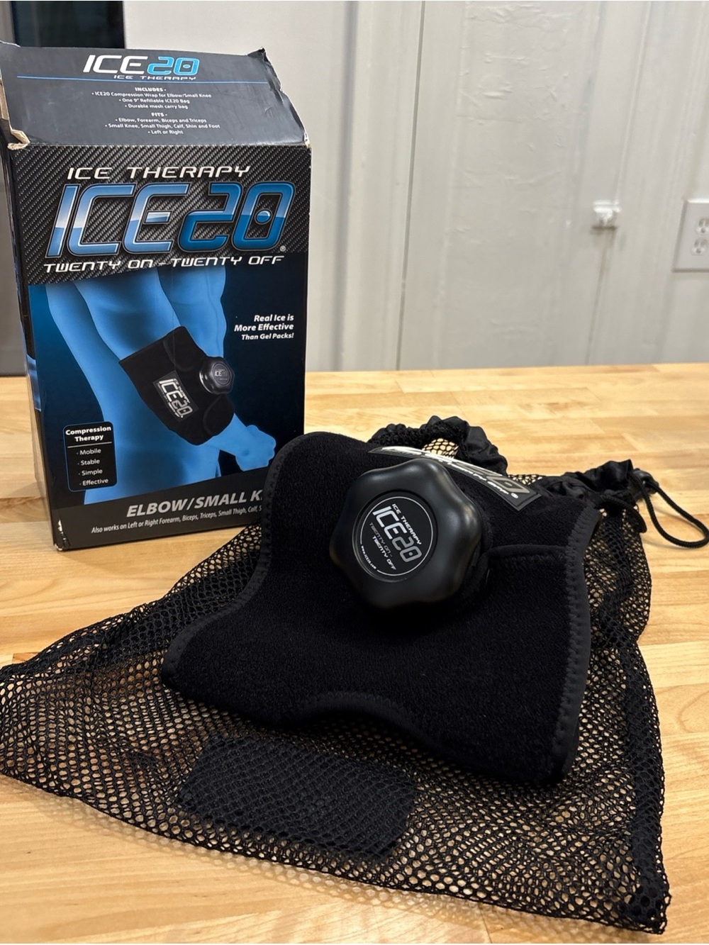 ICE20 Ice Therapy Compression Wrap Elbow/Small Knee EUC